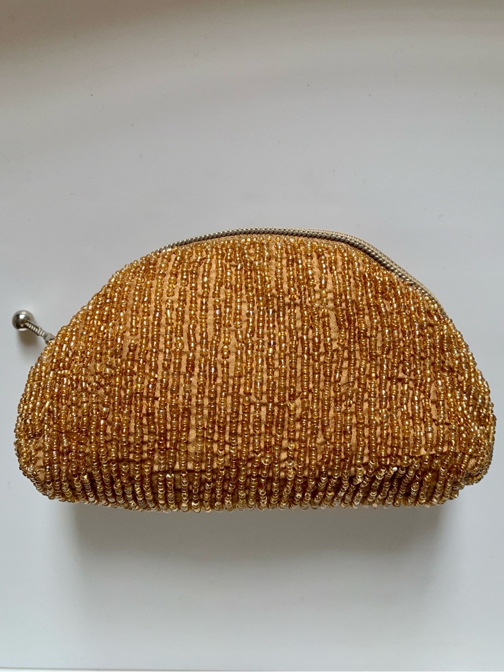 Chan Luu Beaded Pouch - Fawn